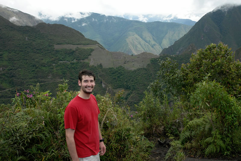 Putucusi mountain View of Machu Picchu from Putucusi Mountain