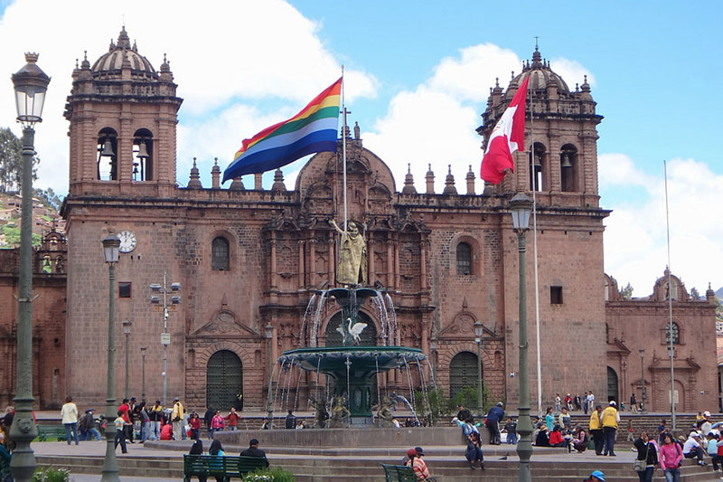 Main square of Cusco Main Cathedral of Cusco