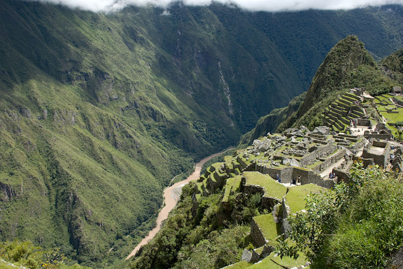 Tributary of the Urubamba River Machu Picchu