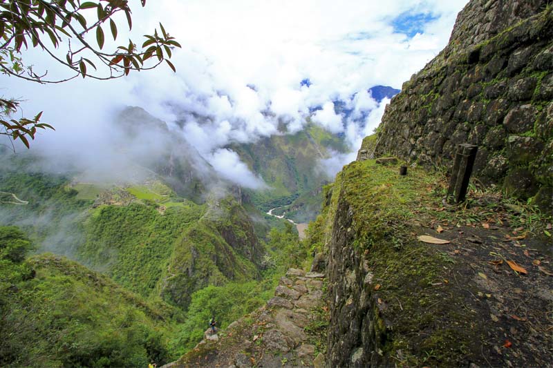 Roads Huayna Picchu Roads in the mountain huayna picchu