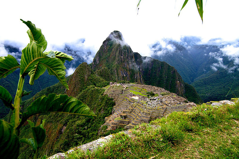 Macchu Picchu Machu Picchu along the Santa María route