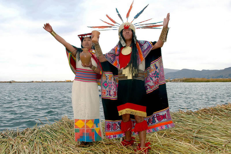 Manco Capac and Mama Ocllo Staging of the Inca Legend of Manco Capac and Mama Ocllo