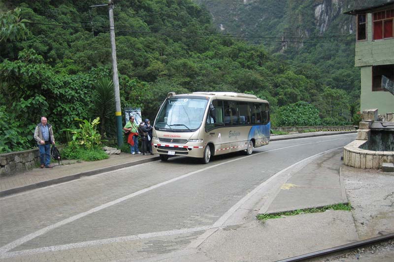 Bus Machu Picchu Bus Aguas Calientes-Machu Picchu