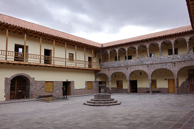 House Shell Main Patio of the Casa Concha Museum