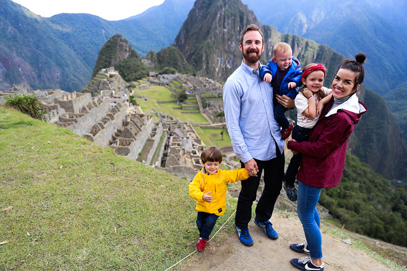 Short Inca Trail Route Family in Machu Picchu