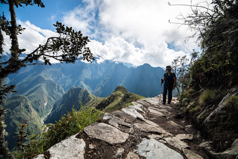 Hike to the top of Machu Picchu Mountain