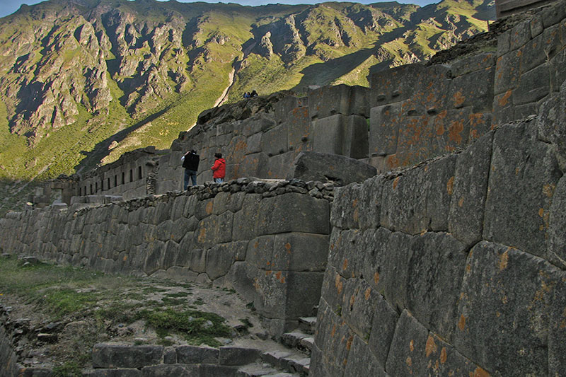 Ollantaytambo walls Inca walls in Ollantaytambo