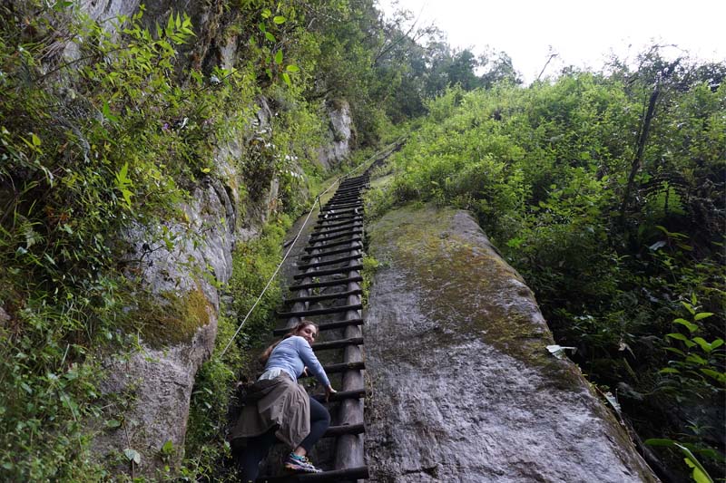 Stairs Mountain Putucusi Climbing the Putucusi mountain is quite a feat; but the prize is supreme when it reaches its top