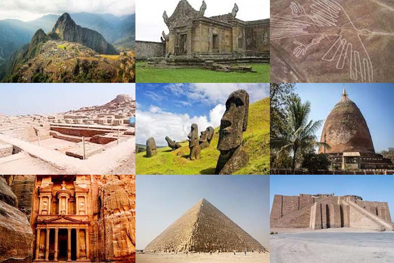 Aligned constructions in the world Ancient buildings aligned