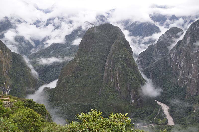 Mountain Putucusi View of the Putucusi mountain in Machu Picchu