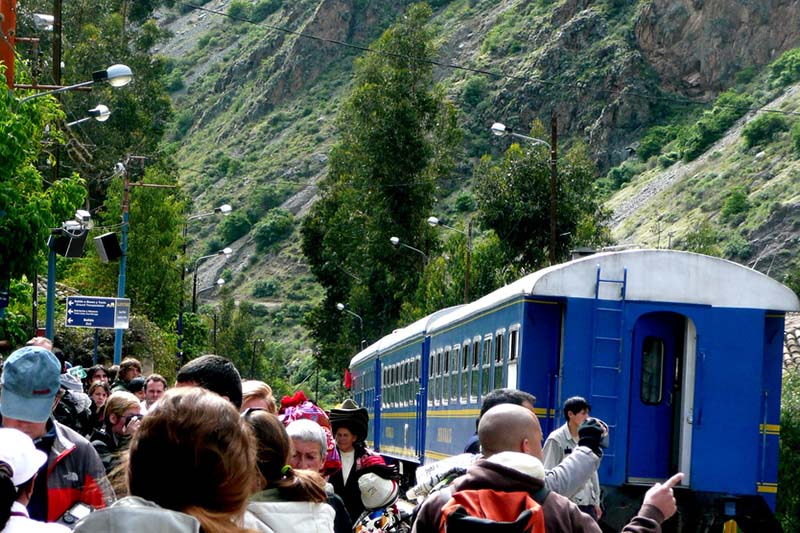 Machu Picchu top Machu Picchu train station