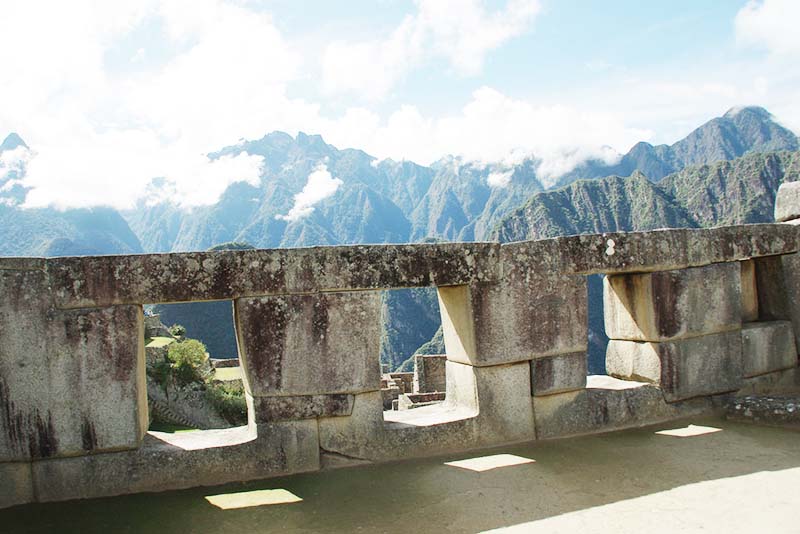 Temple of the three windows Temple of the three window in Machu Picchu