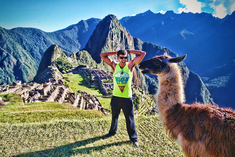 Inca city of Machupicchu