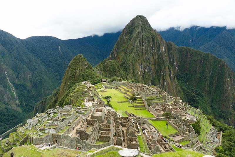 Machu Picchu Panoramic view of Machu Picchu