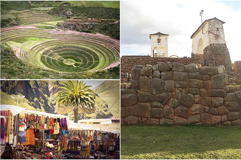 Lugares Valle Sagrado Inca remains in the Sacred Valley