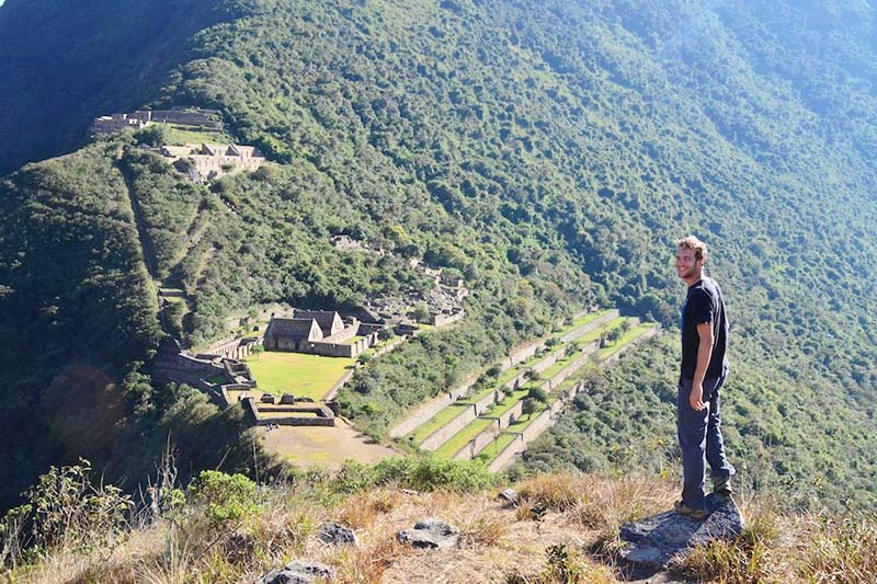 Choquequirao Inca city of Choquequirao