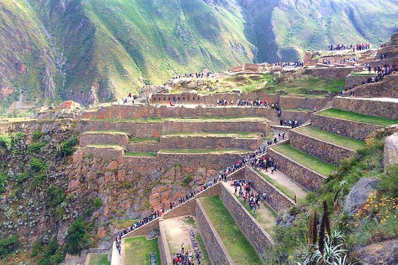 Ollantaytambo View of the archaeological complex of Ollantaytambo