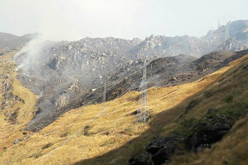 Incendio en Machu Picchu Fuego en Machu Picchu