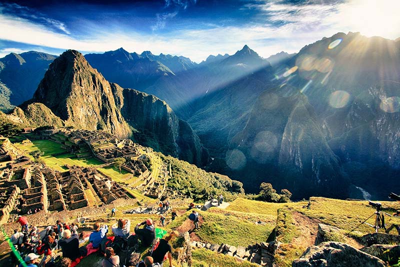 Amanecer en Machu Picchu Sunrise at Machu Picchu