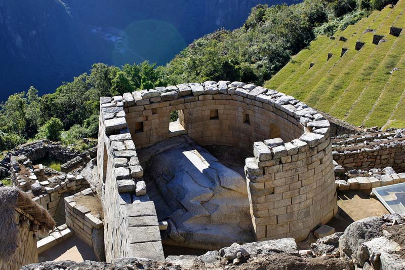 Macchu Picchu Temple of the Sun - Machu Picchu