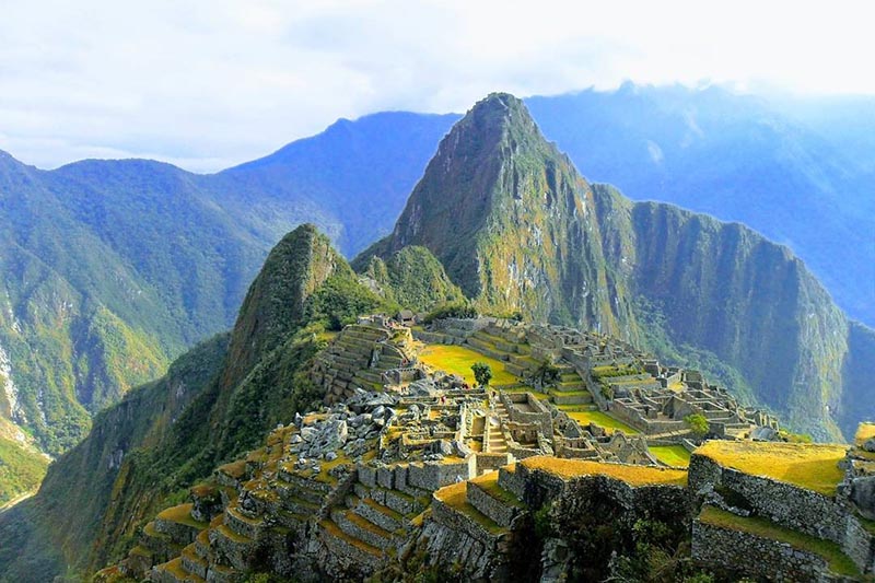 Macchu Picchu Incredible landscape of Machu Picchu