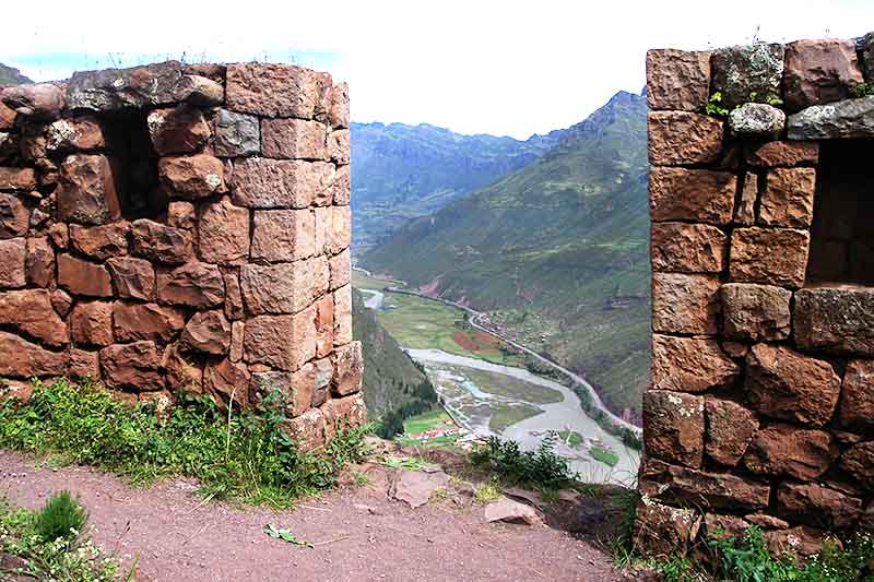 the Inca city of Pisac
