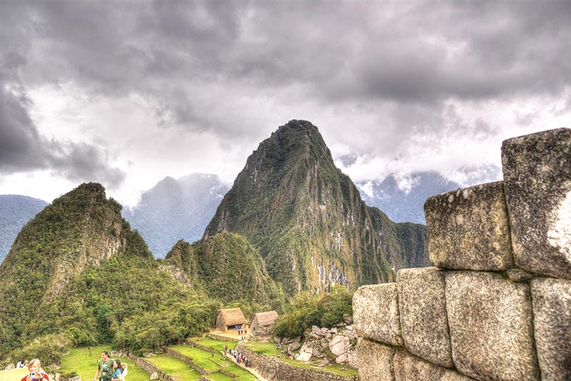 The small Huchuy Picchu Mountain next to the popular Huayna Picchu Mountain