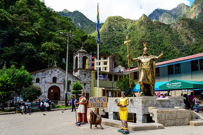 Aguas Calientes - the town of Machu Picchu Aguas Calientes the town before reaching Machu Picchu