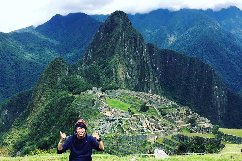 Machu Picchu Tourist in Machu Picchu