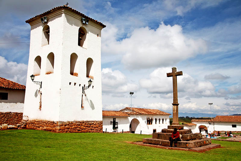 Colonial church of Chinchero