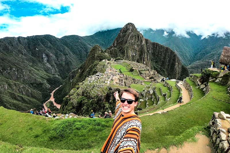 Huayna Picchu and Machu Picchu on different days