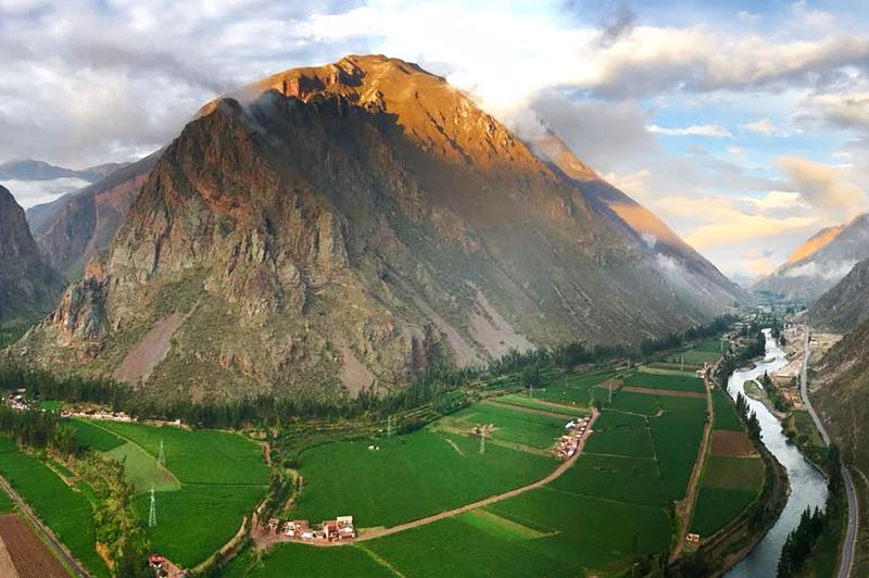 The beautiful Sacred Valley of the Incas