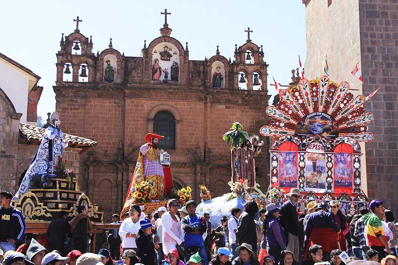 Corpus Christi - Cusco Saints in Corpus Christis
