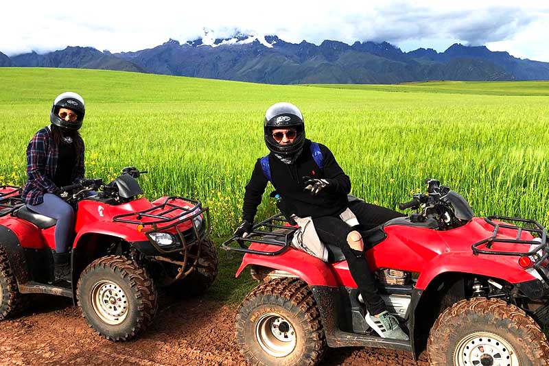 Quad biking tours through Maras and Moray