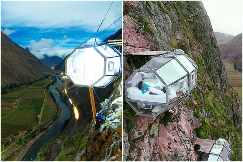 Incredible hotel atop the cliffs of the Sacred Valley