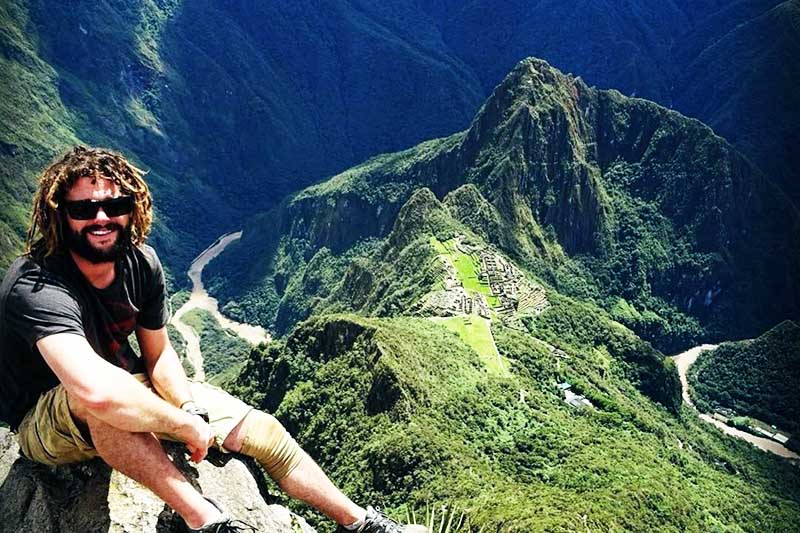 Cima de la montaña Machu Picchu Top of Machu Picchu Mountain