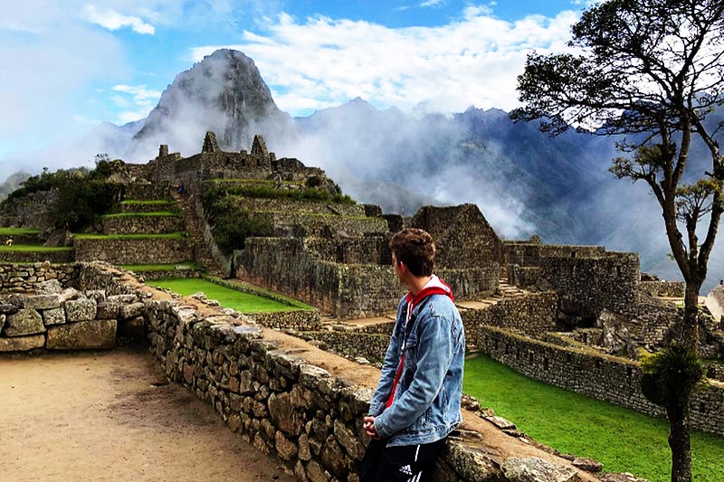 Recorrido por Machu Picchu View of the streets of Machu Picchu