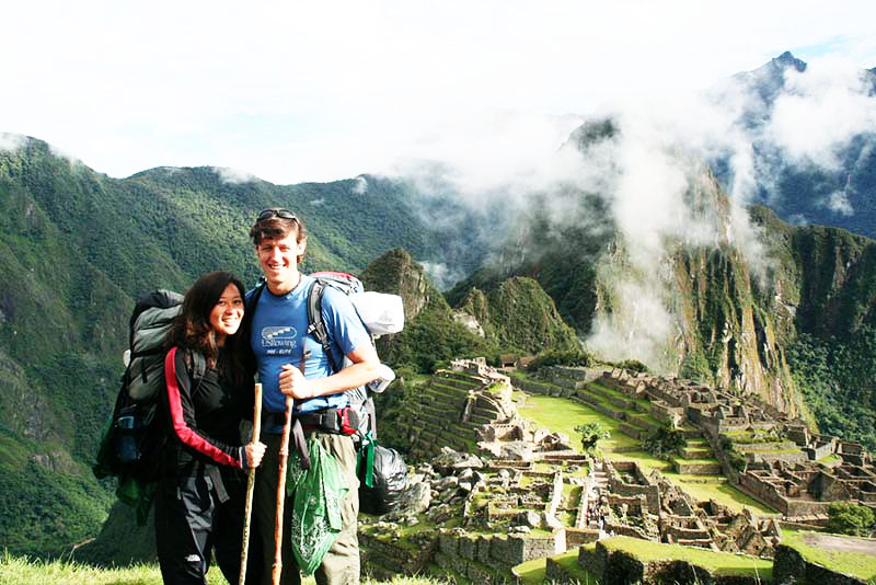 Macchu Picchu Tourist in Machu Picchu