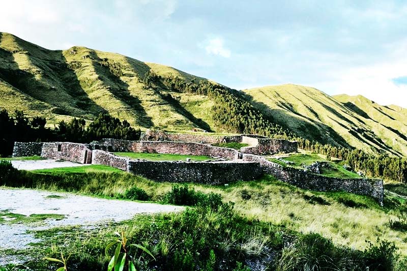 Pukapukara View of the archaeological fortress of Pukapukara