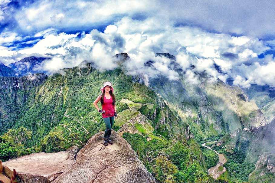 Hayna Hicchu mountain top