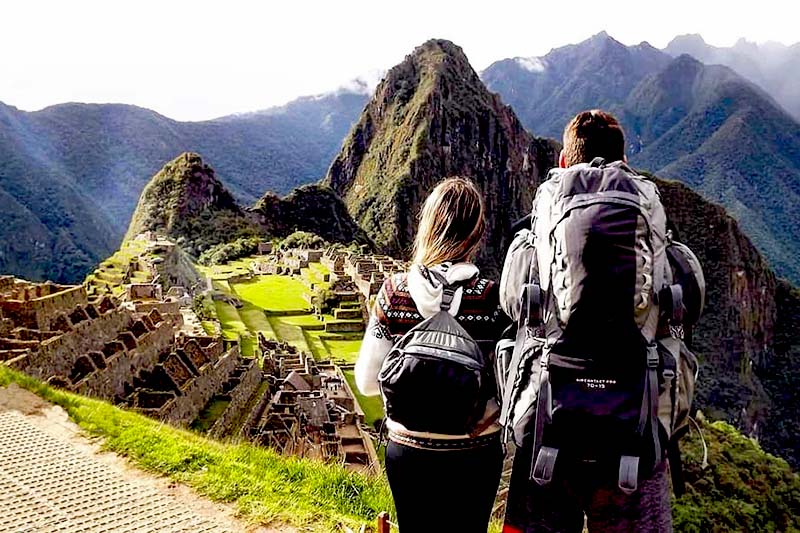Machu Picchu 2024 Tourist in Machu Picchu