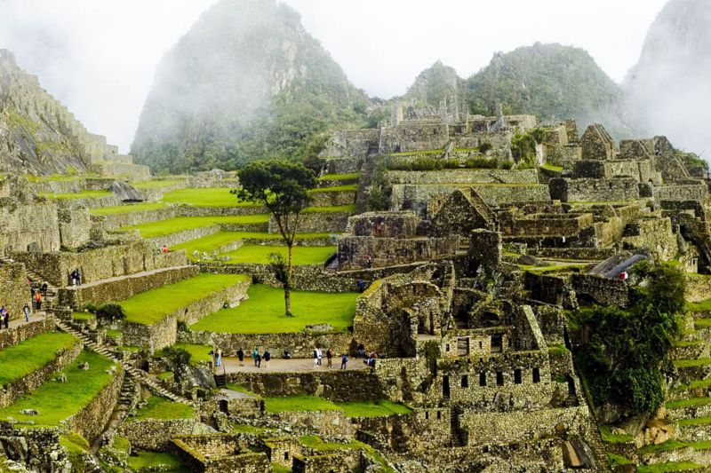 Machu Picchu constructions Constructions in Machu Picchu