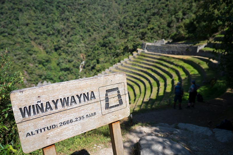 Wiñayhuayna Archaeological Site - Inca Trail