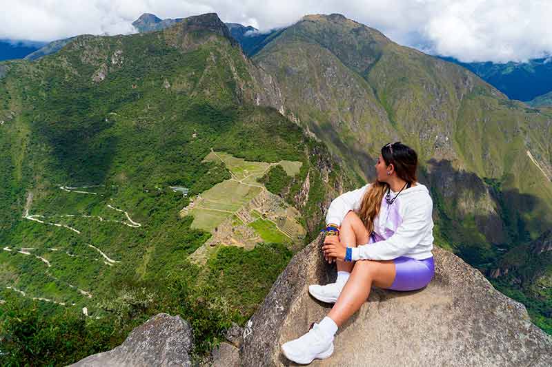 Top of Huayna Picchu Mountain