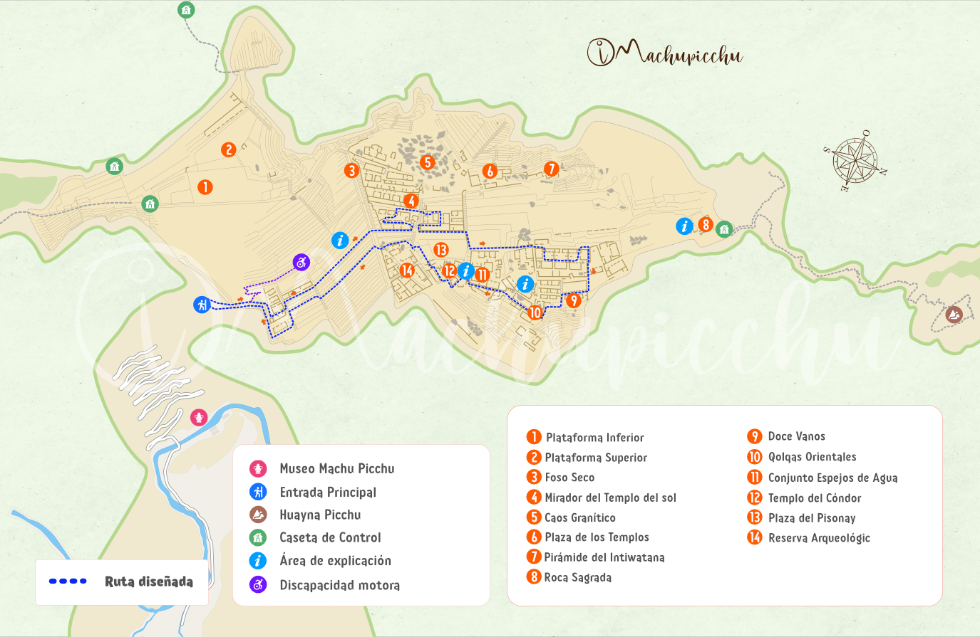 Circuit 3 (Machupicchu Royalty) – Route 3-B: Designed route