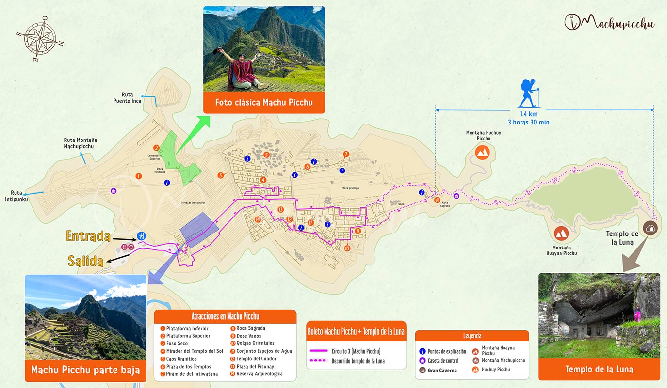 Circuit 3 Machu Picchu + Temple of the Moon