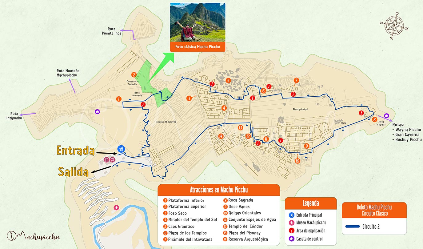 Machu Picchu Classic Ticket Tour