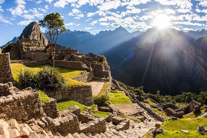Sunrise at Machu Picchu