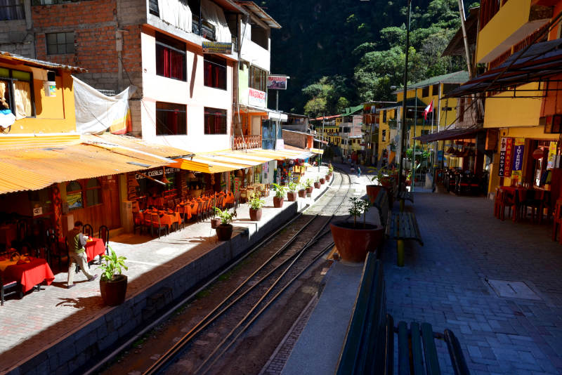Aguas Calientes, also known as Machu Picchu town