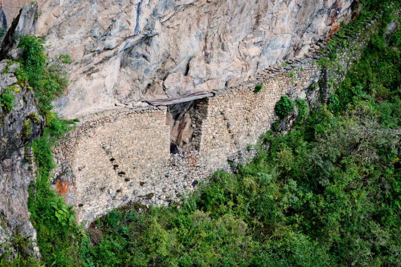 Inca Bridge of Machu Picchu